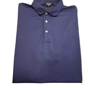 Polo Ralph Lauren Golf Performance polo shirt Sz Large Navy Blue